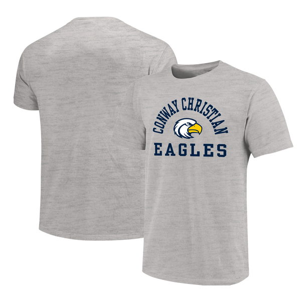 Conway Christian Eagles Simple Arch Unisex Cotton T-Shirt