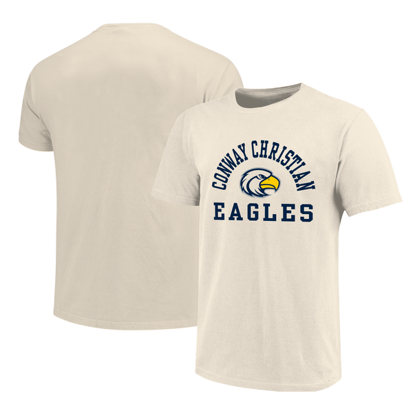 Conway Christian Eagles Simple Arch Unisex Cotton T-Shirt