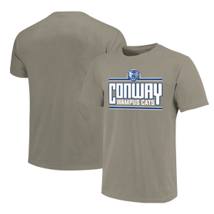 Conway Wampus Cats Tall Letter Bars Unisex Cotton T-Shirt