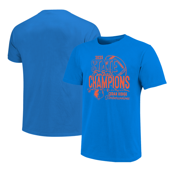 Cedar Ridge Timberwolves 2025 Football State Champs Youth T-Shirt