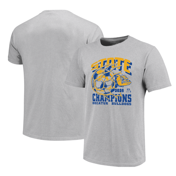 Decatur Bulldogs 2026 Boys Soccer State Champions Youth T-Shirt