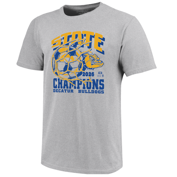 Decatur Bulldogs 2026 Boys Soccer State Champions Youth T-Shirt