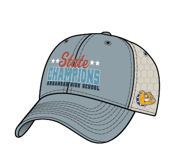 Decatur Bulldogs 2026 Boys Soccer State Champs Hat