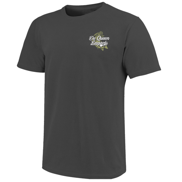 DeQueen Leopards Bass Signage Comfort Color T-Shirt