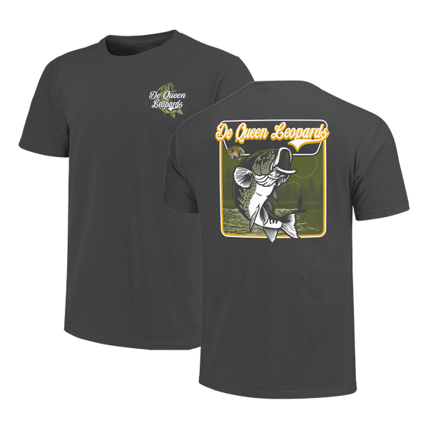 DeQueen Leopards Bass Signage Comfort Color T-Shirt