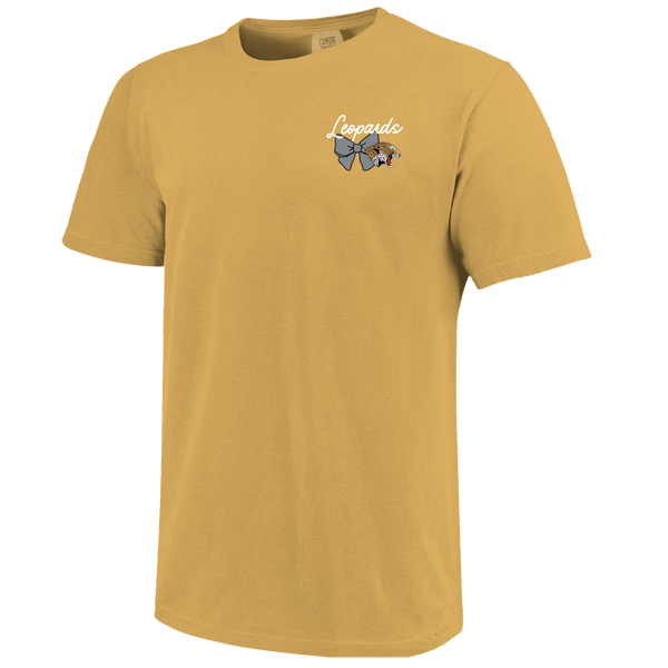 DeQueen Leopards Boots & Bows Comfort Color T-Shirt