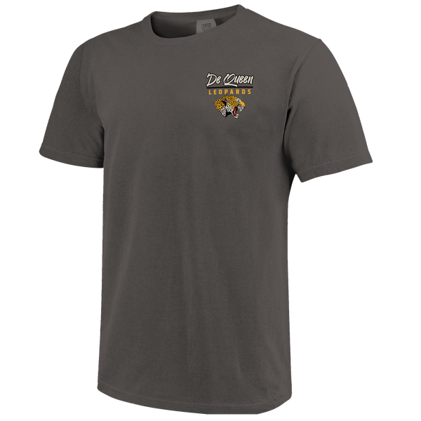 DeQueen Leopards Cooler Dog Comfort Color T-Shirt