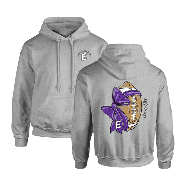 Elkins Elks Gameday Bow Hooded Sweatshirt