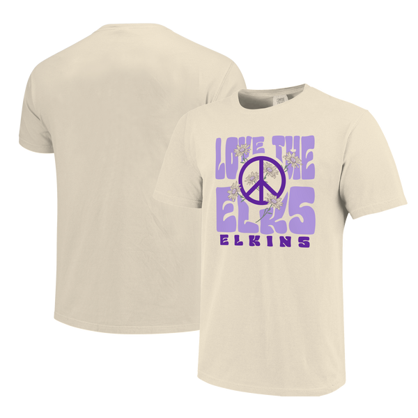 Elkins Elks Love and Peace Comfort Color T-Shirt