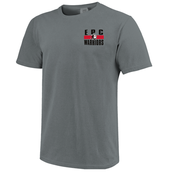 East Poinsett County Warriors Football Retro Poster Comfort Color T-Shirt