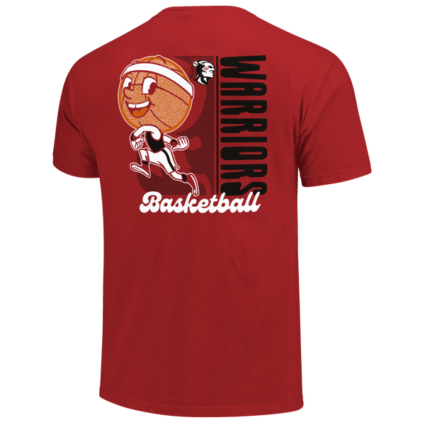 East Poinsett County Warriors Retro Shadow Box Comfort Color T-Shirt