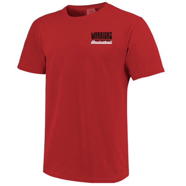 East Poinsett County Warriors Retro Shadow Box Comfort Color T-Shirt