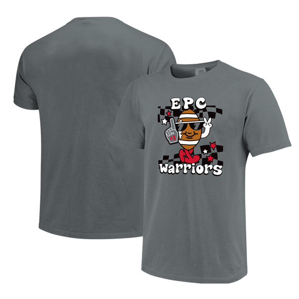 East Poinsett County Warriors Football Vibes Comfort Color T-Shirt