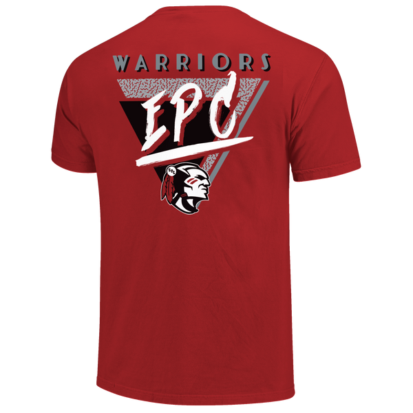 East Poinsett County Warriors 90's Trapper Comfort Color T-Shirt