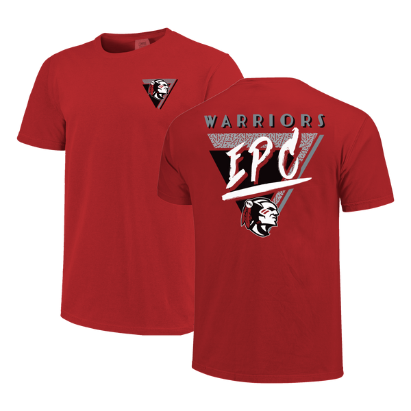 East Poinsett County Warriors 90's Trapper Comfort Color T-Shirt