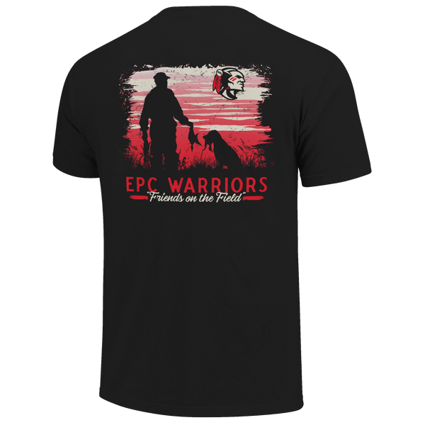 East Poinsett County Warriors Tall Grass Hunt Comfort Color T-Shirt
