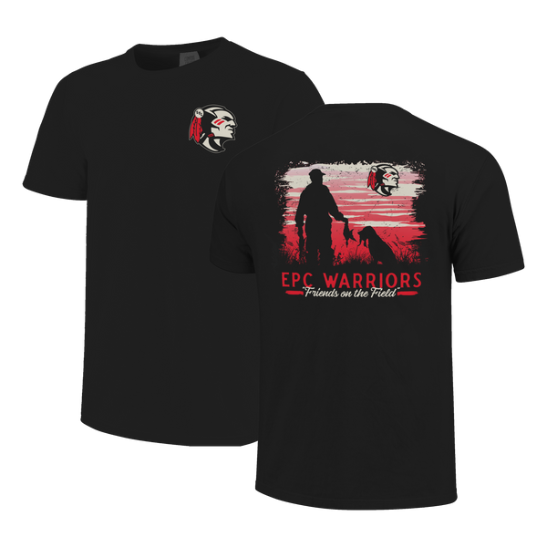 East Poinsett County Warriors Tall Grass Hunt Comfort Color T-Shirt