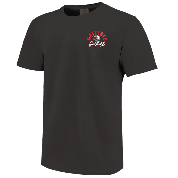 East Poinsett County Warriors Football Swirls Comfort Color T-Shirt