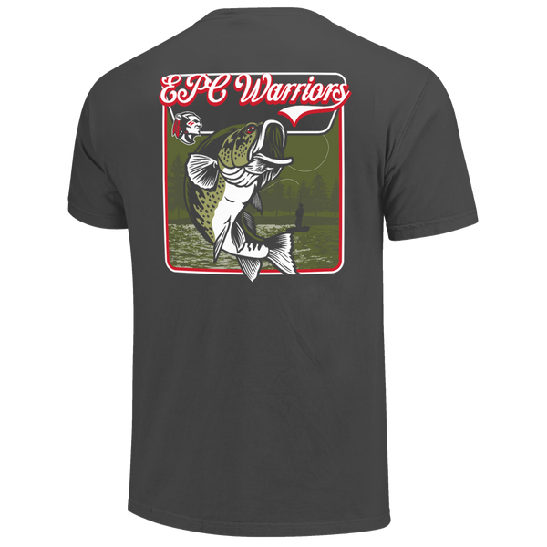 East Poinsett County Warriors Bass Signage Comfort Color T-Shirt