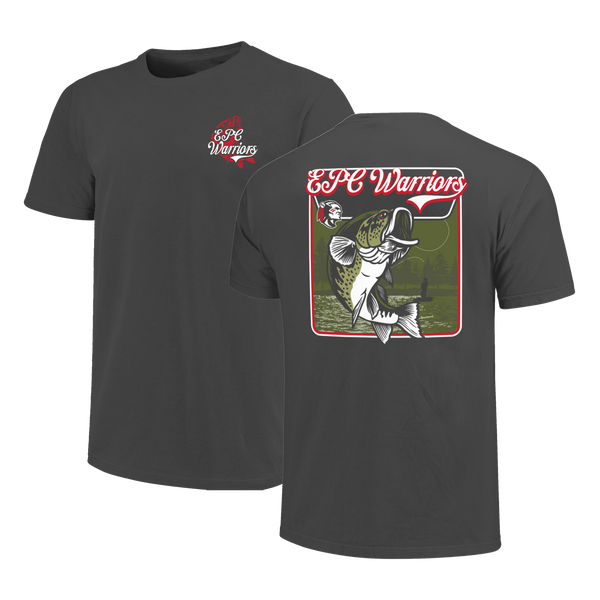 East Poinsett County Warriors Bass Signage Comfort Color T-Shirt