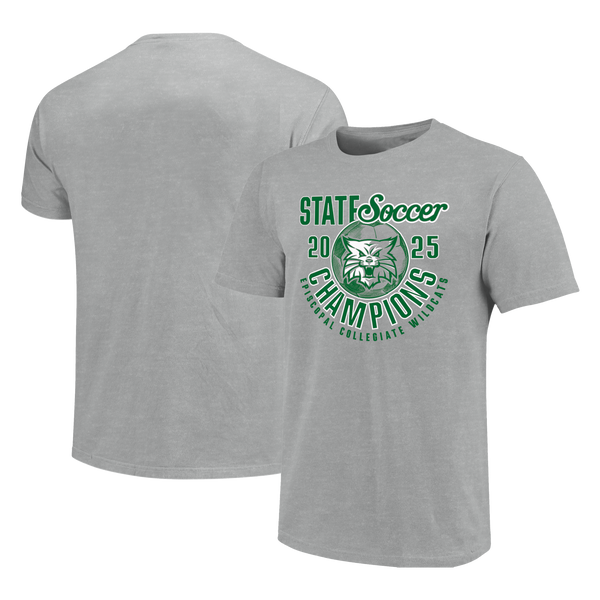 Episcopal Wildcats 2025 Boys Soccer Champions Short Sleeve T-Shirt