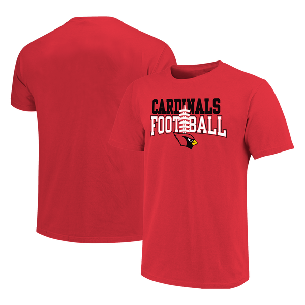 Farmington Cardinals Football Laces Unisex Cotton T-Shirt