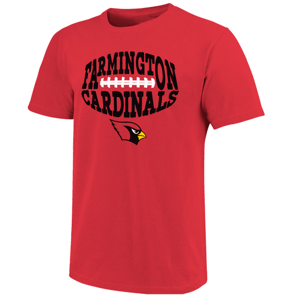Farmington Cardinals Football Type Unisex Cotton T-Shirt