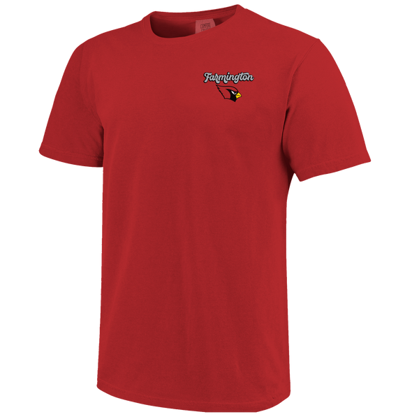 Farmington Cardinals Gameday Field Comfort Color T-Shirt