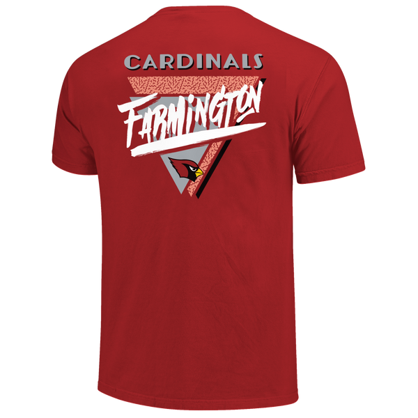Farmington Cardinals 90's Trapper Comfort Color T-Shirt