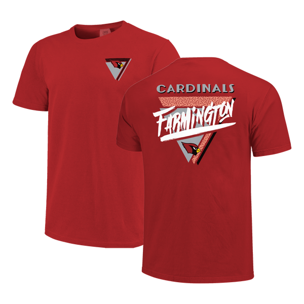 Farmington Cardinals 90's Trapper Comfort Color T-Shirt