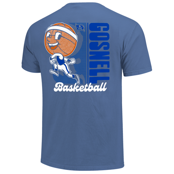 Gosnell Pirates Retro Shadow Box Comfort Color T-Shirt