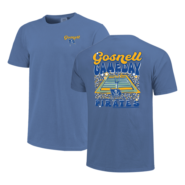 Gosnell Pirates Gameday Field Comfort Color T-Shirt
