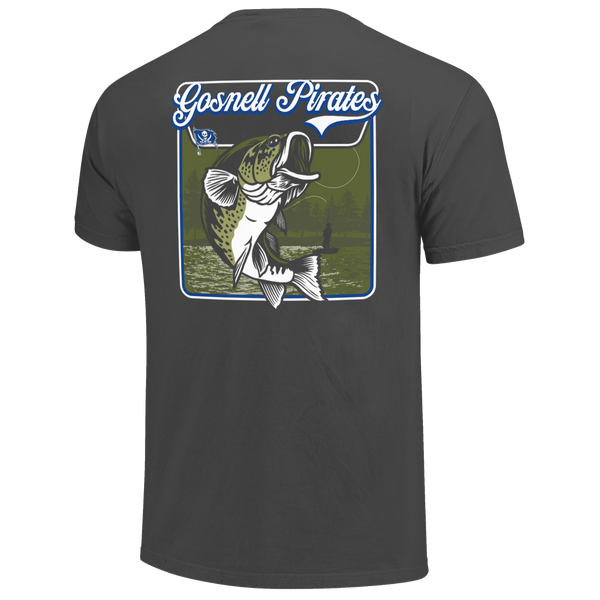 Gosnell Pirates Bass Signage Comfort Color T-Shirt