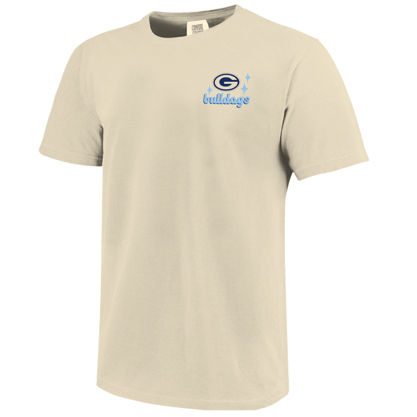 Greenwood Bulldogs Football Season Comfort Color T-Shirt