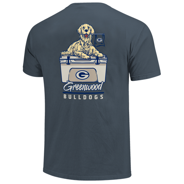Greenwood Bulldogs Cooler Dog Comfort Color T-Shirt