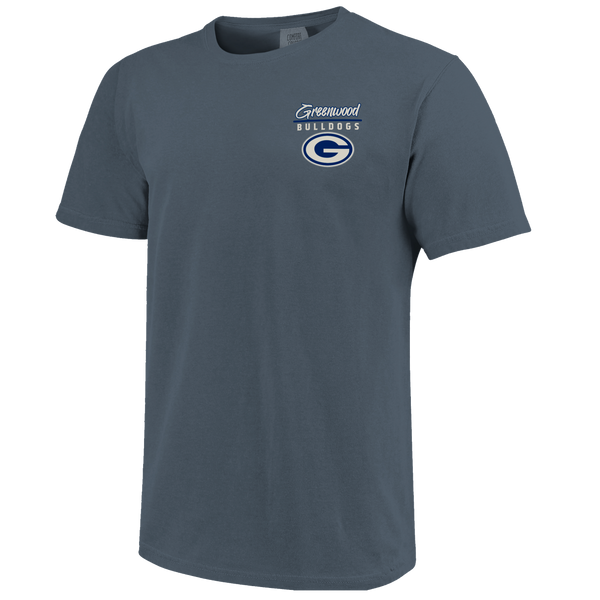 Greenwood Bulldogs Cooler Dog Comfort Color T-Shirt
