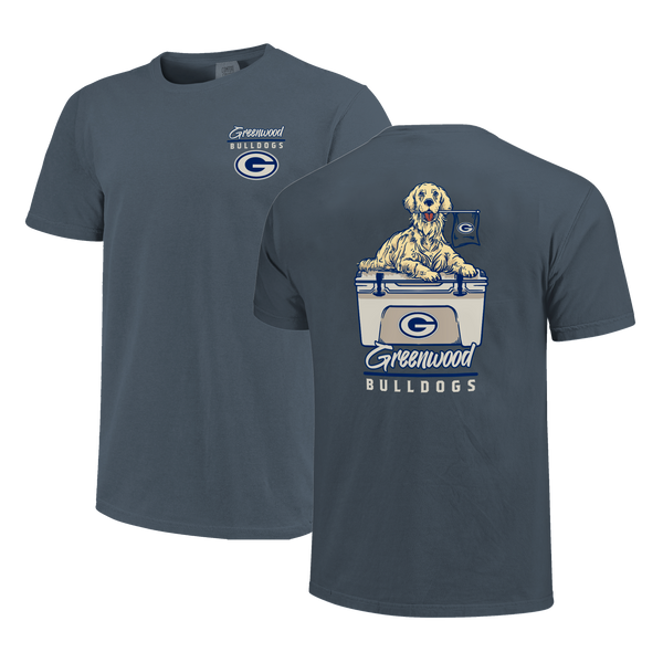 Greenwood Bulldogs Cooler Dog Comfort Color T-Shirt