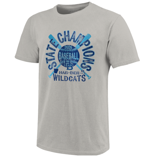 Har-Ber Wildcats 2026 State Champs Baseball Short Sleeve T-Shirt