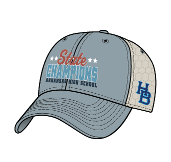 Har-Ber Wildcats 2026 State Champs Baseball Hat