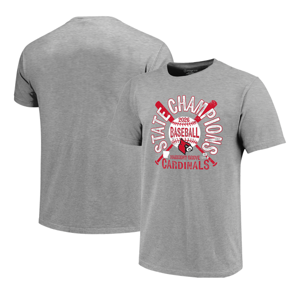 Haskell Harmony Grove Cardinals 2026 State Champs Baseball Youth T-Shirt