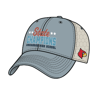 Haskell Harmony Grove Cardinals 2026 State Champs Baseball Hat