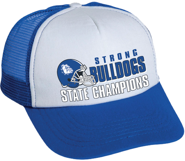Strong Bulldogs 2024 Football Champions Trucker Hat