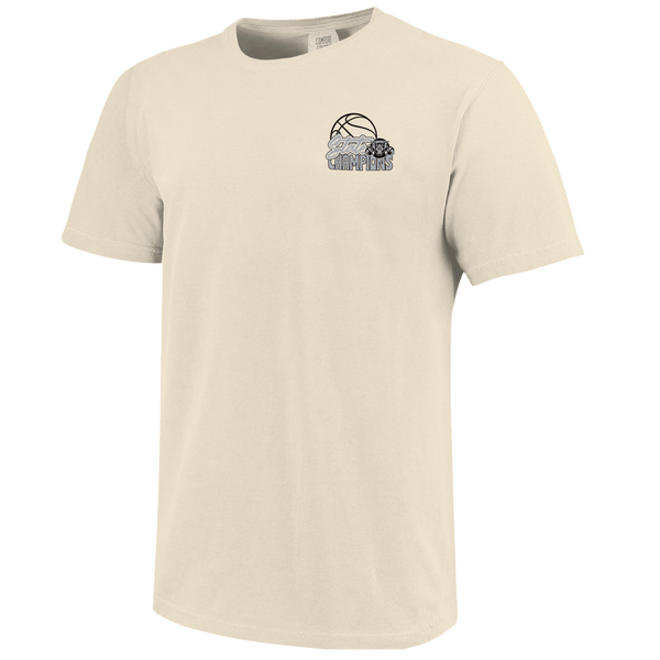 Izard County Cougars 2025 State Champions Girls Pattern Short Sleeve Comfort Color T-Shirt