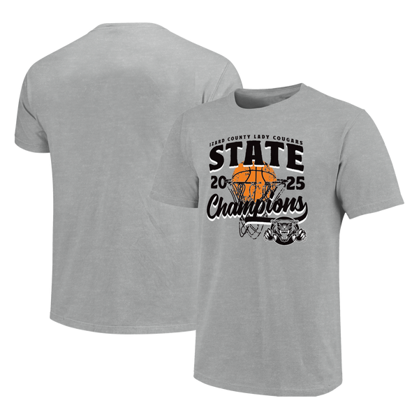 Izard County Cougars 2025 Girls Basketball Champions Youth T-Shirt