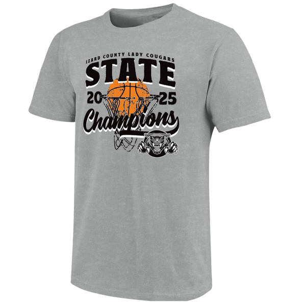 Izard County Cougars 2025 Girls Basketball Champions Youth T-Shirt