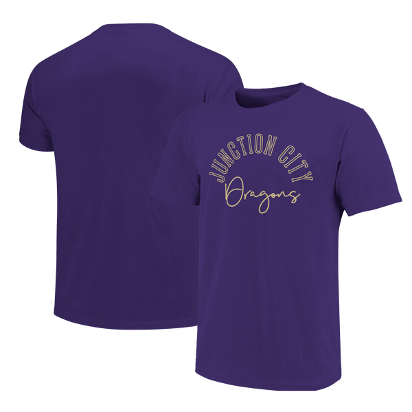 Junction City Dragons Arch & Type Unisex Cotton T-Shirt