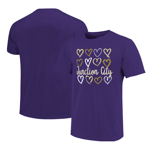 Junction City Dragons Hearts Unisex Cotton T-Shirt
