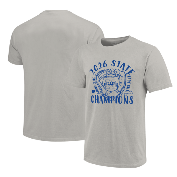 Monticello Billies 2026 State Champs Softball Short Sleeve T-Shirt