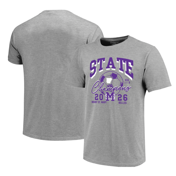 Mount St. Mary Academy Belles 2026 Girls Soccer State Champions Youth T-Shirt