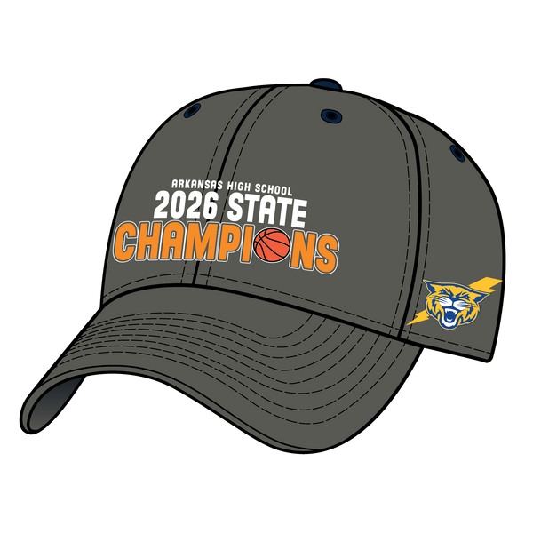 North Little Rock Charging Wildcats 2026 Girls Basketball State Champs Hat